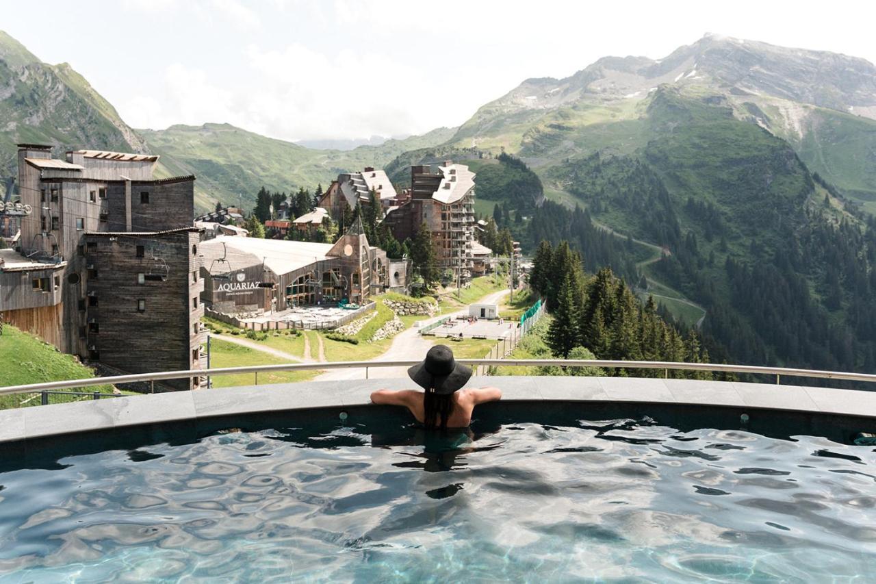 Hotel Mil8 Avoriaz Bagian luar foto